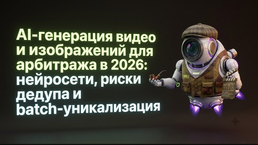 AI-генерация видео и изображений для арбитража в 2026: | UniqFlow
