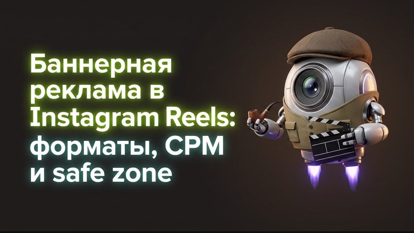 Баннерная реклама в Instagram Reels: форматы, CPM и safe | UniqFlow