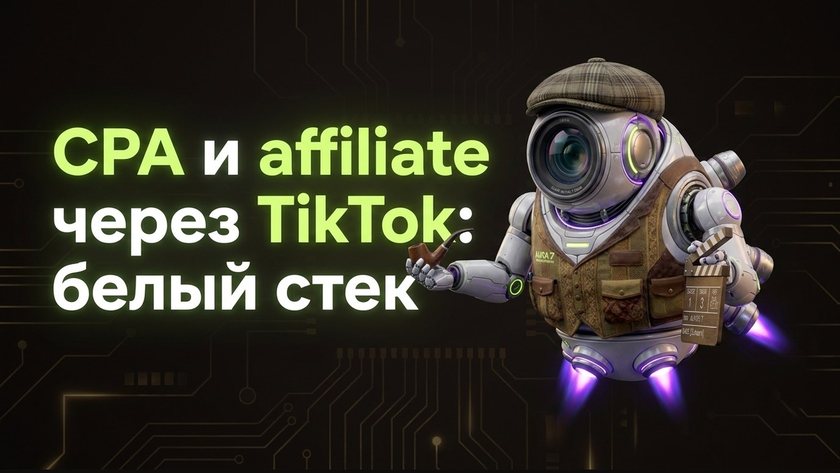 CPA affiliate в TikTok: белый стек