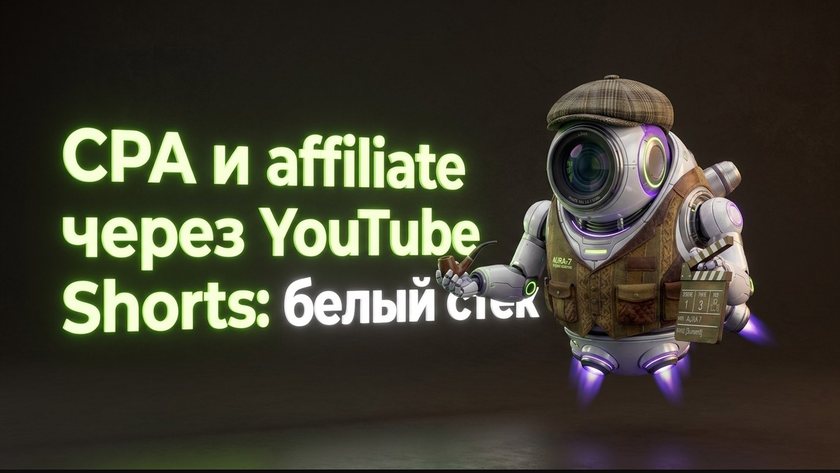 CPA и affiliate через YouTube Shorts: белый стек