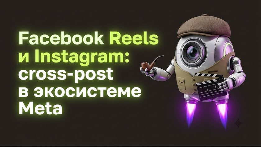Facebook Reels и Instagram: cross-post Meta 2026