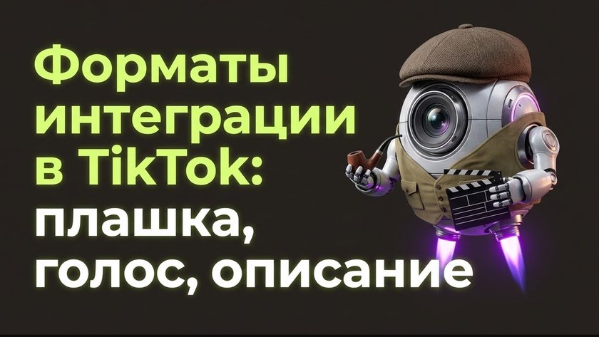 Форматы интеграции в TikTok: плашка, голос, описание
