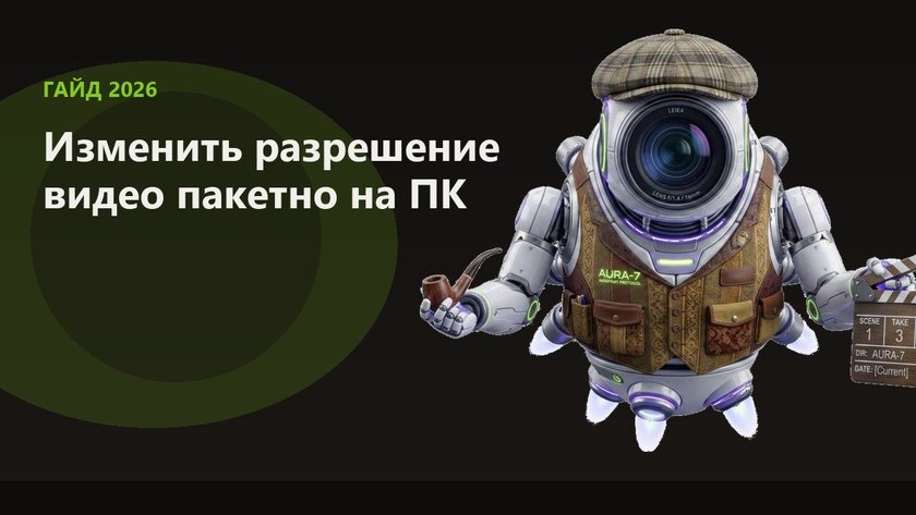 Изменить разрешение видео пакетно на ПК — без облака | UniqFlow