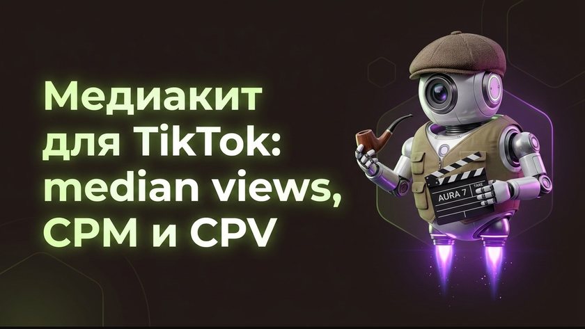 Медиакит для TikTok: median views, CPM и CPV