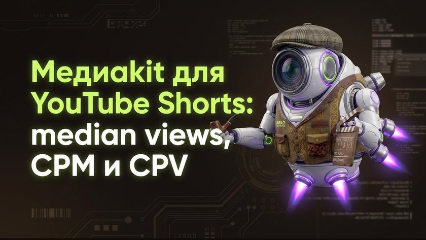 Медиакit для YouTube Shorts: median views, CPM и CPV