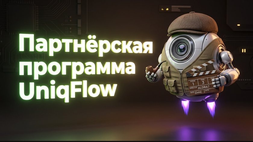 Партнёрская программа UniqFlow — 50% с каждой оплаты