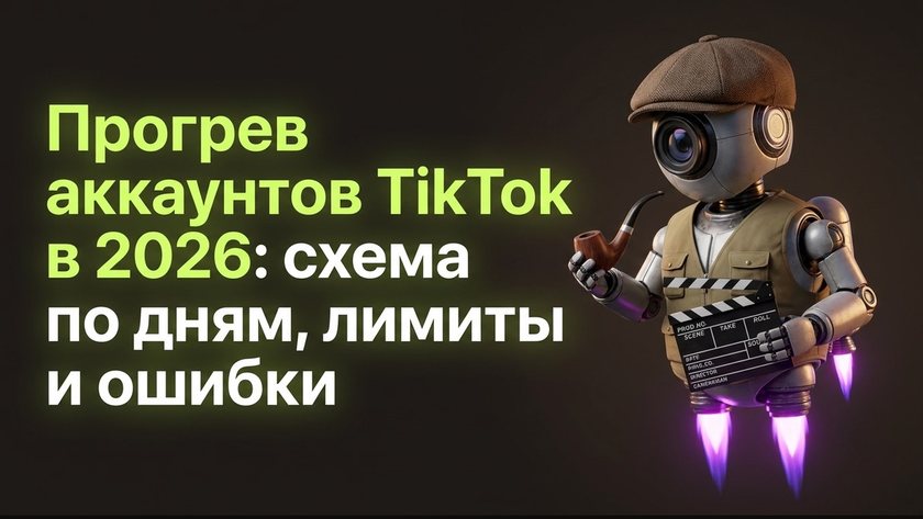 Прогрев аккаунтов TikTok 2026: схема по дням