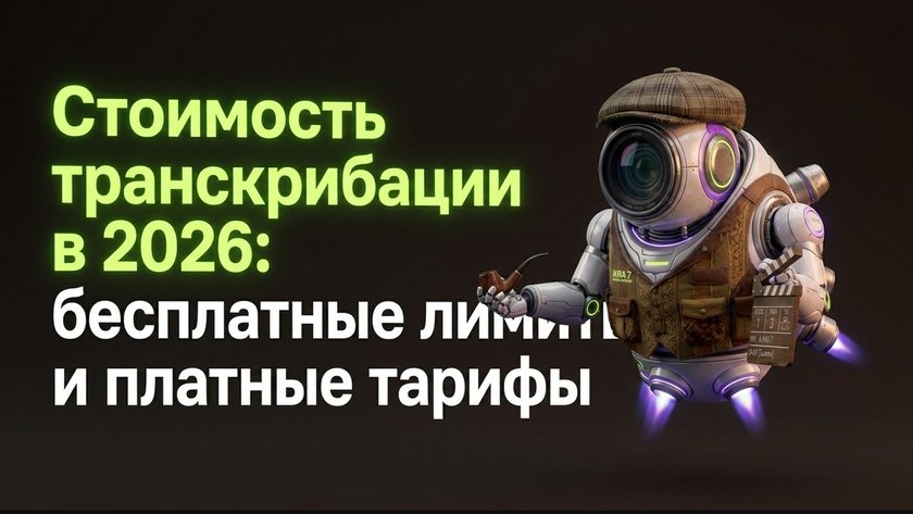 Стоимость транскрибации 2026: цены и free tier | UniqFlow