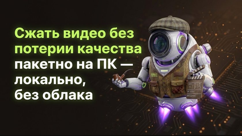 Сжать видео без потери качества пакетно на ПК — локально | UniqFlow