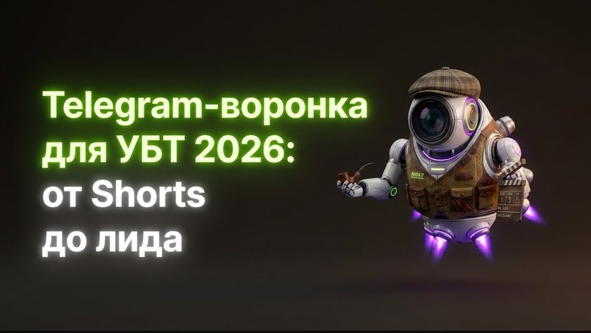 Telegram-воронка УБТ 2026: канал, бот, трекинг