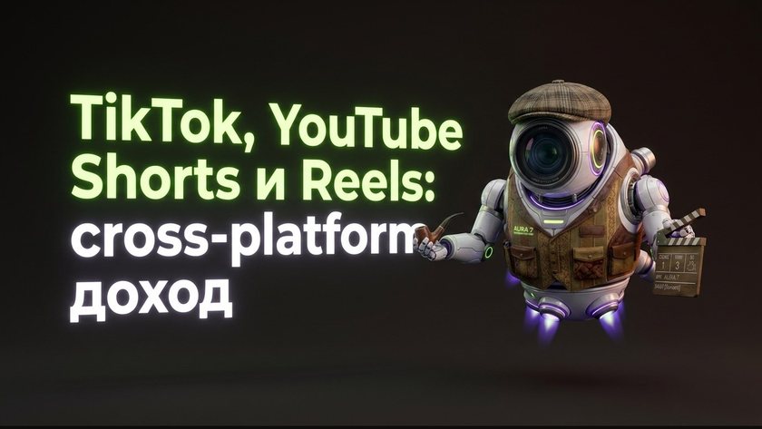 TikTok, Shorts и Reels: cross-platform доход 2026