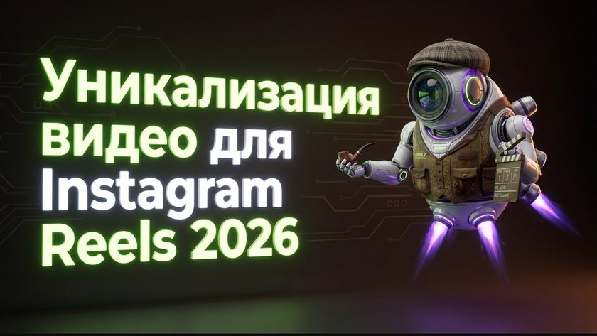 Уникализация видео для Instagram Reels 2026 | UniqFlow