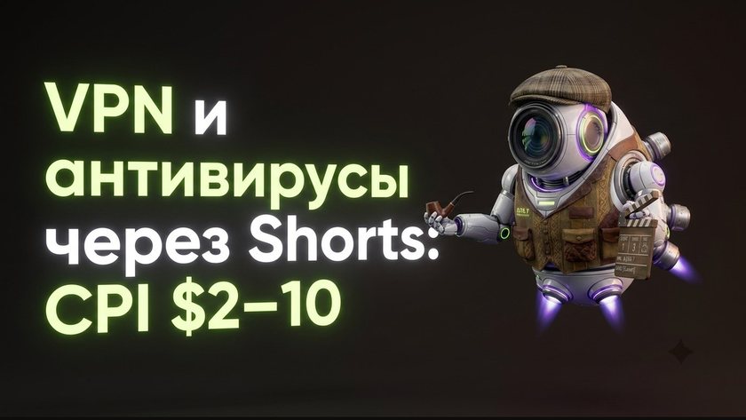 VPN и антивирусы Shorts CPI 2026: белый путь