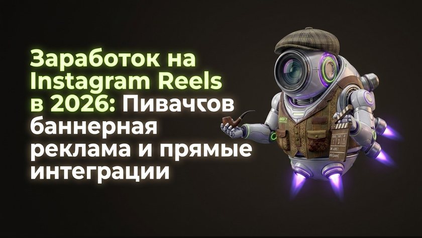 Заработок на Instagram Reels в 2026: баннерная реклама и | UniqFlow
