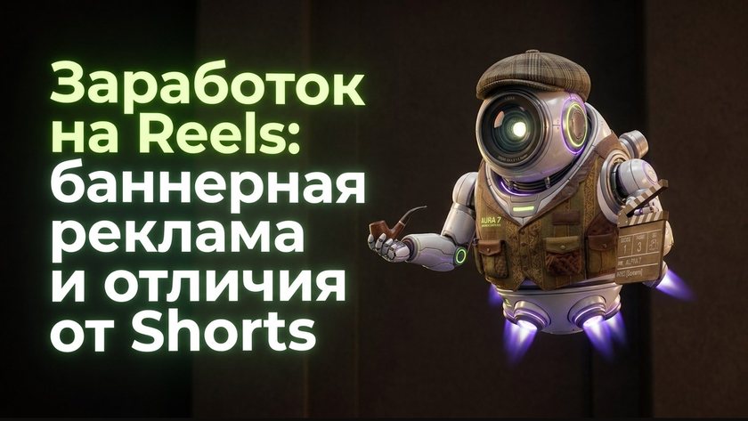 Заработок на Reels: баннерная реклама и отличия от Shorts